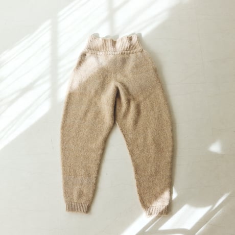 HARVEST KNIT PANTS / WHEAT BEIGE