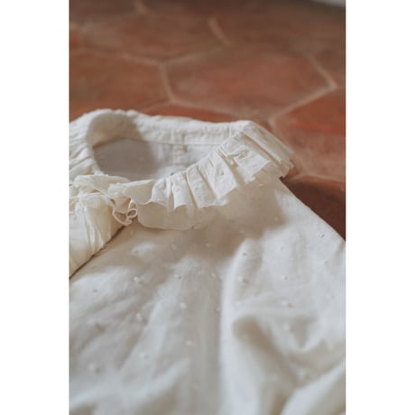 LEI BLOUSE / WHITE DOT
