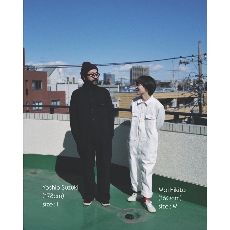 yarmo × fofofofa ボイラースーツ/ オフホワイト yarmo × fofofofa 『THE SUIT』/ OFF WHITE | fofofofa