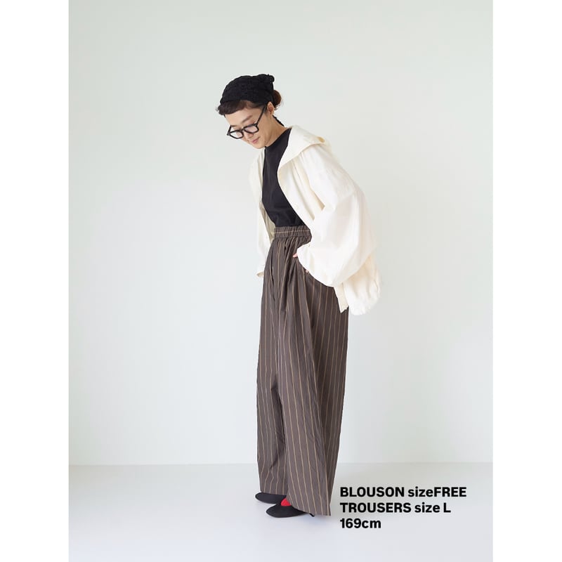 くりfofofofa SWAY FOODIE BLOUSON ネストローブ SWAY FOODIE BLOUSON | fofofofa