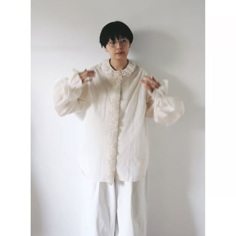 LEI BLOUSE / WHITE DOT