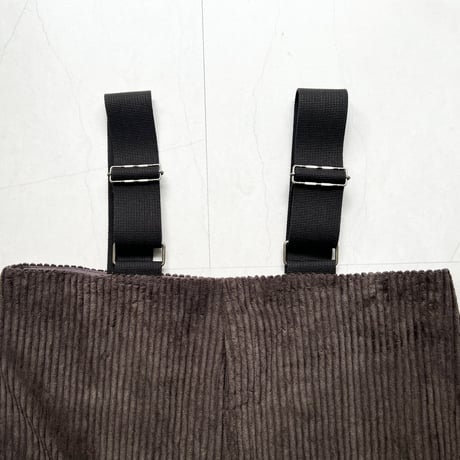 pesca salopette / chocolate color