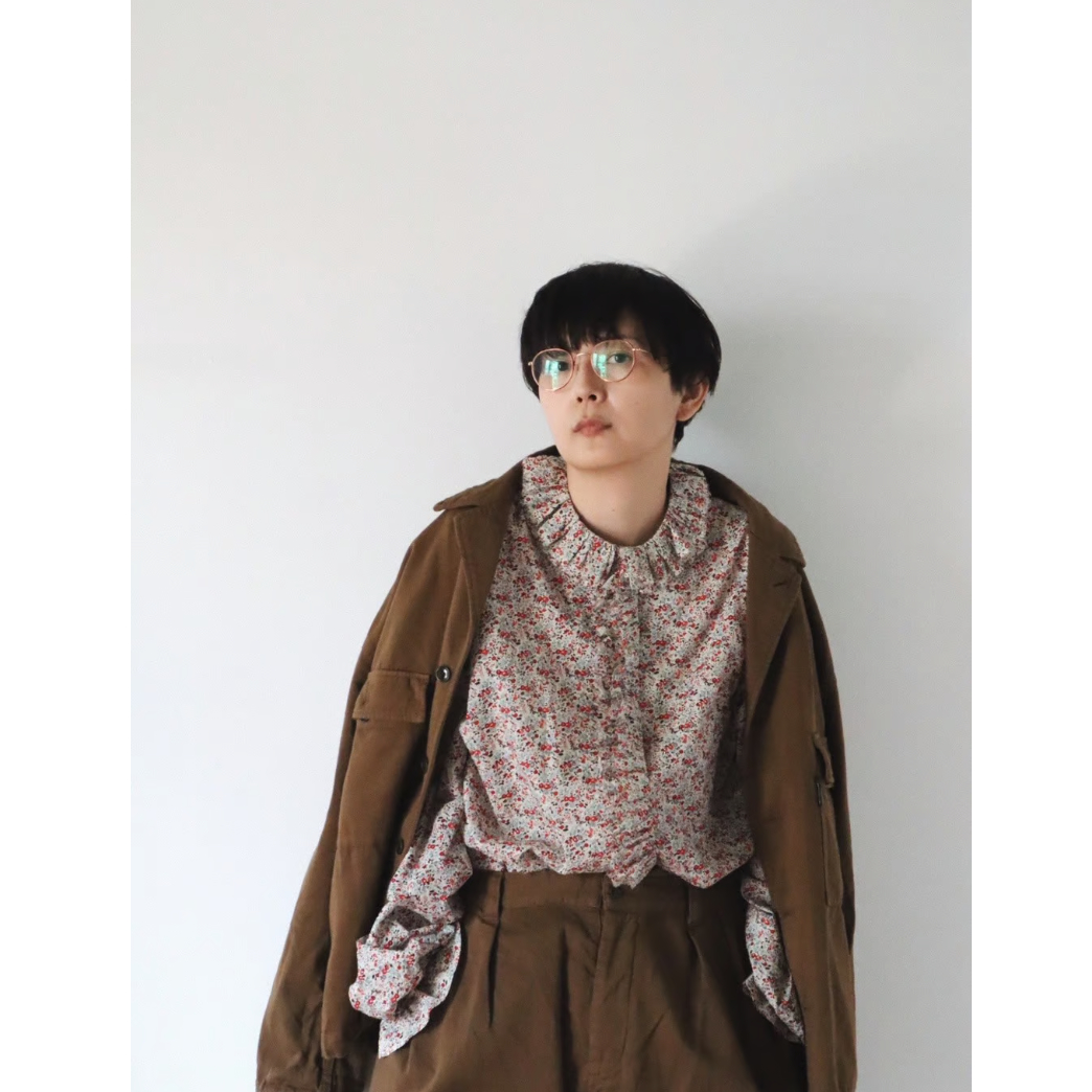 LEI BLOUSE / RED FLOWER | fofofofa