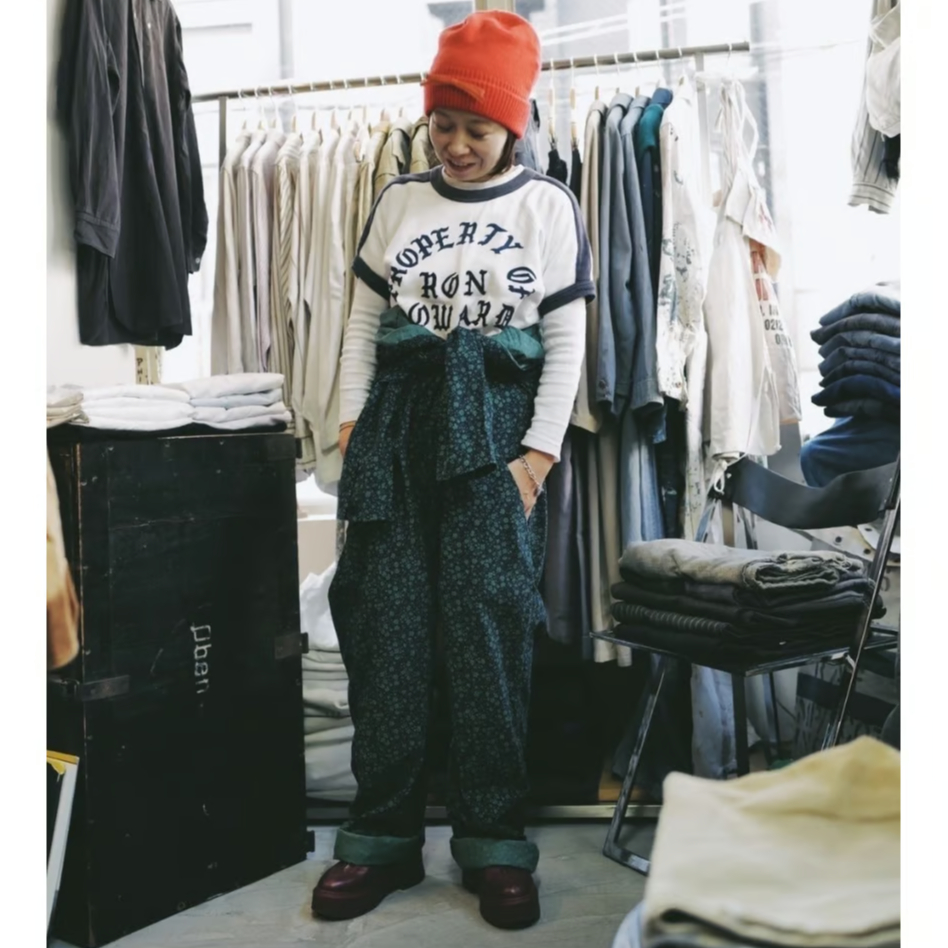 yarmo × fofofofa 『Boiler Suit』 / navy | fofofofa yarmo × fofofofa 『Boiler Suit』 / navy | fofofofa