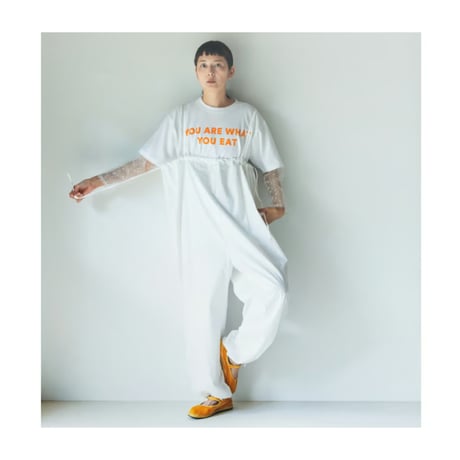 yarmo × fofofofa ボイラースーツ/ オフホワイト