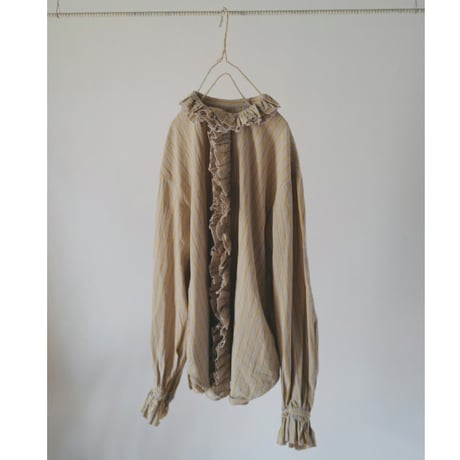 LEI BLOUSE / BEIGE STRIPE