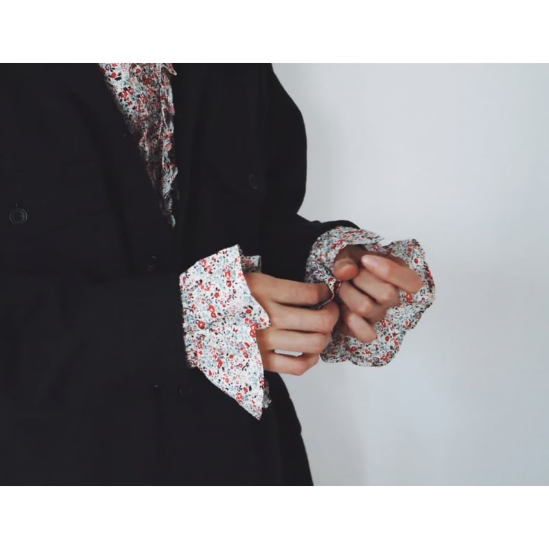 LEI BLOUSE / RED FLOWER | fofofofa