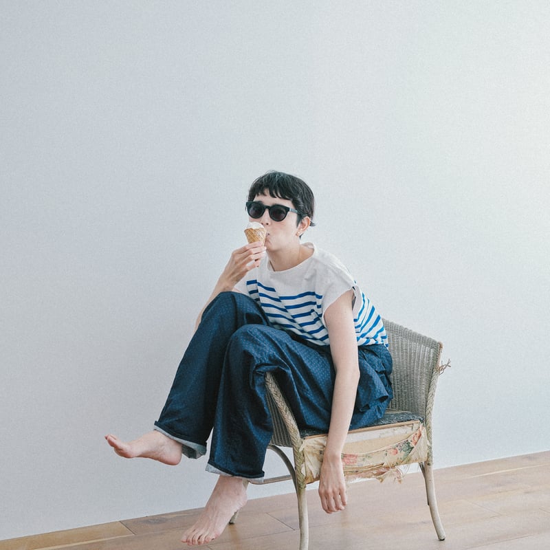 yarmo × fofofofa 『Vacation Suit』/ navy | fofofofa