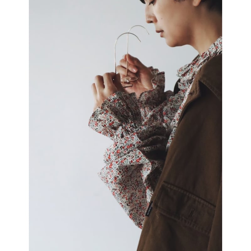 fofofofa 新品未使用 LEI BLOUSE / RED FLOWER LEI BLOUSE / RED FLOWER | fofofofa