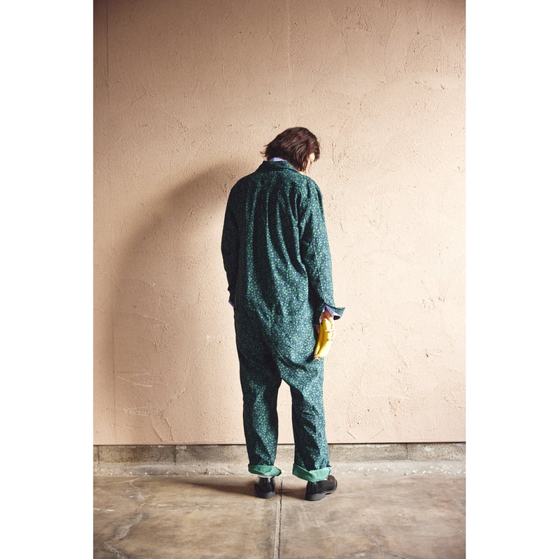 yarmo × fofofofa 『Boiler Suit』 / navy | fofofofa yarmo × fofofofa 『Boiler Suit』 / navy | fofofofa