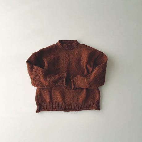 TENDER SWEATER /　TERRACOTTA