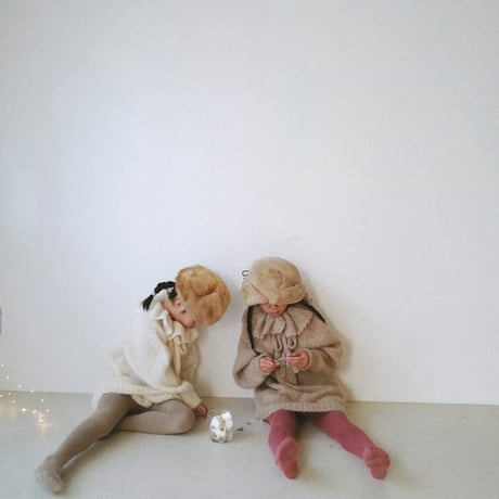 HARVEST KNIT for KIDS / RICE WHITE