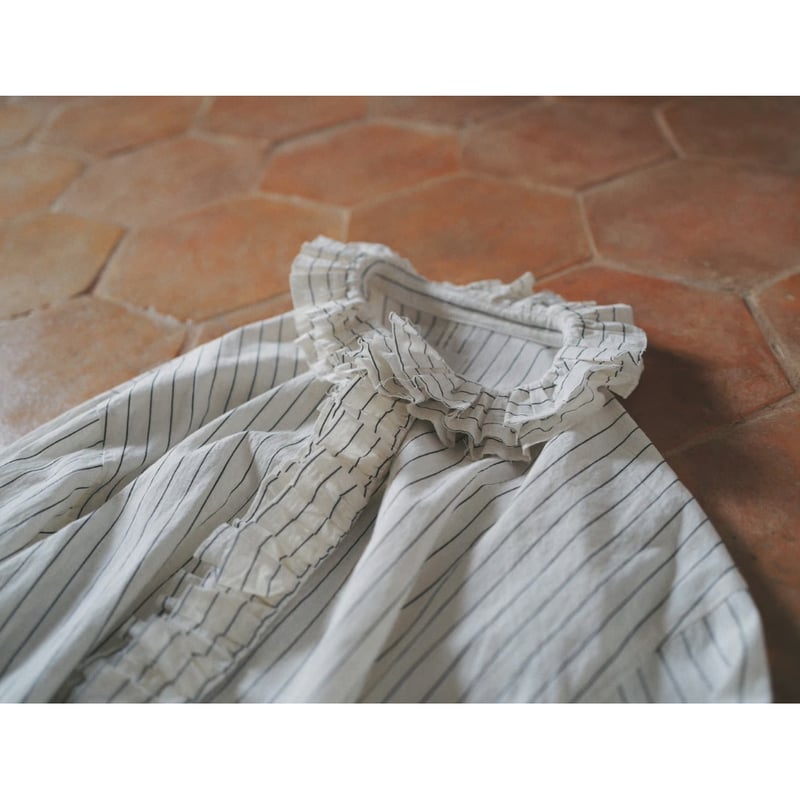 LEI BLOUSE / WHITE STRIPE | fofofofa