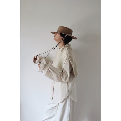 LEI BLOUSE / WHITE DOT