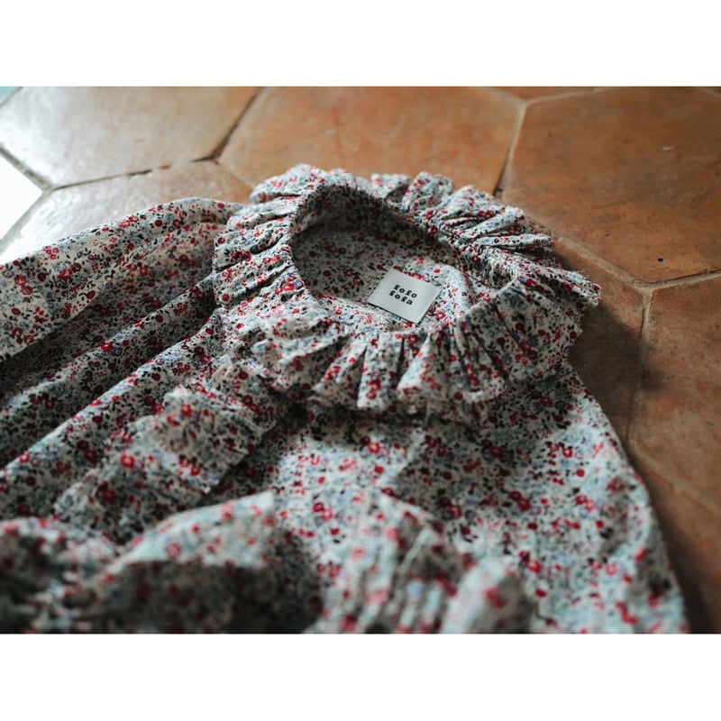 fofofofa 新品未使用 LEI BLOUSE / RED FLOWER LEI BLOUSE / RED FLOWER | fofofofa