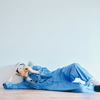 yarmo × fofofofa 『Vacation Suit』/ blue