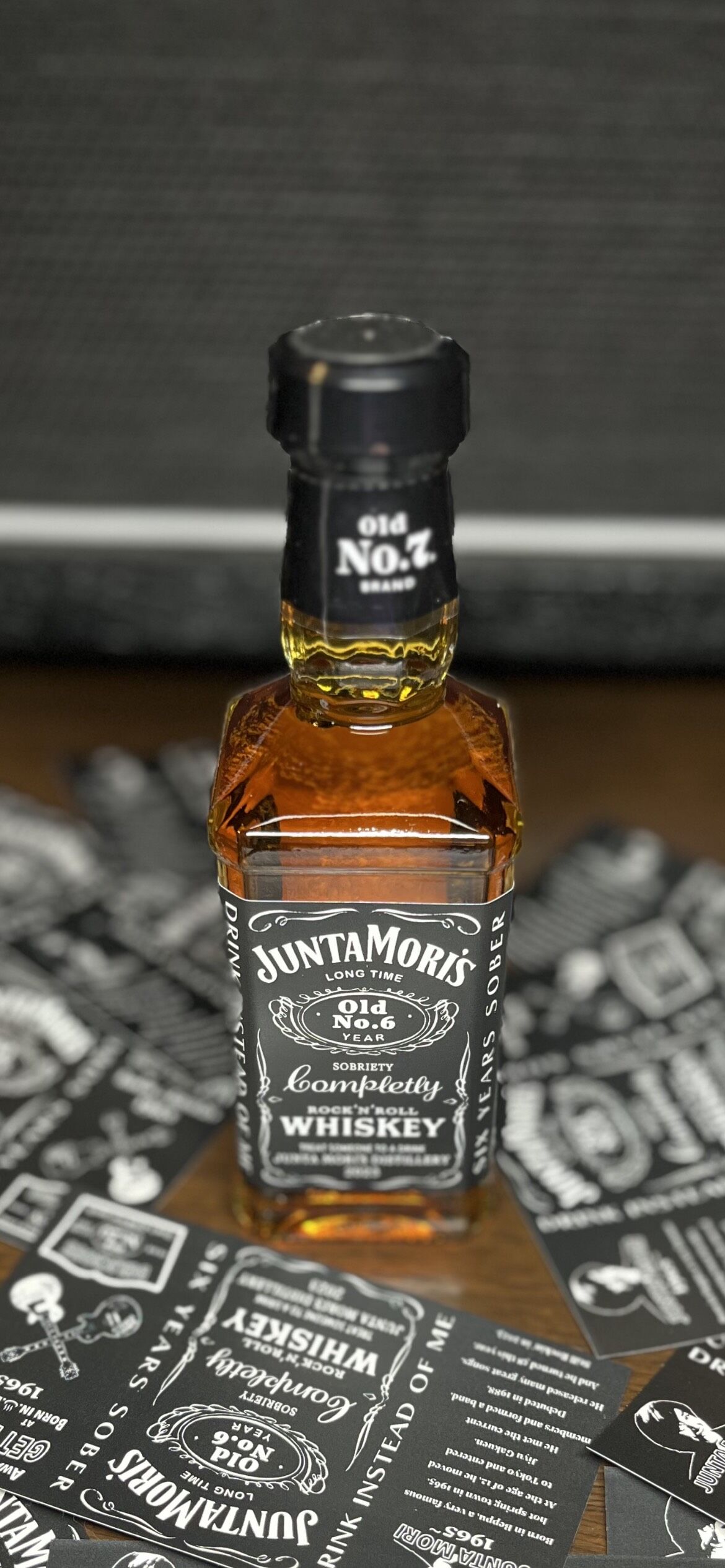 ⑥ジャックダニエル【６本】 森純太 断酒6年記念ジャックダニエルウイスキー | Green Bud!!Beer