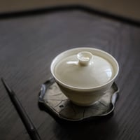 徳化白磁蓋碗　Dehua White Porcelain Gaiwan