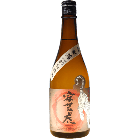 安芸虎 山田錦80％精米 純米