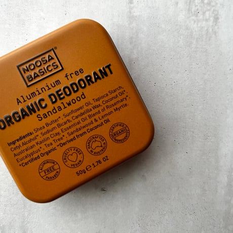 NOOSA BASICS デオドラントバター サンダルウッド 50g