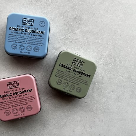 NOOSA BASICS デオドラントバター ローズ&フランキンセンス 50g