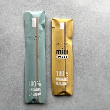MIYO ORGANIC オーガニック竹歯ブラシ（スタンダード・MINI）