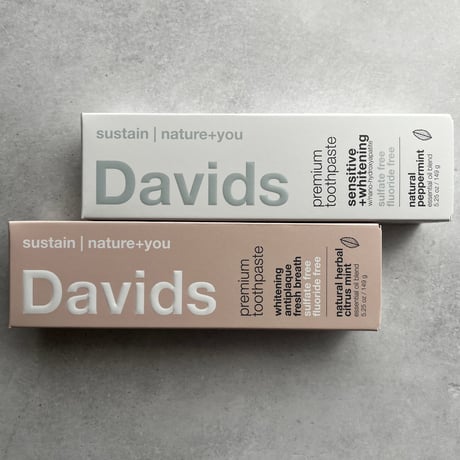 Davids ホワイトニングトゥースペースト