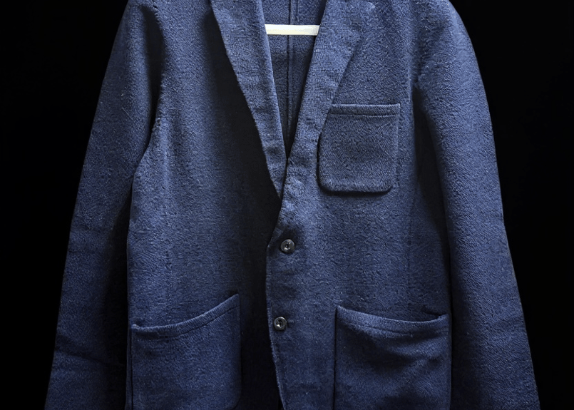 2025新色ダークネイビー発売！日本製 ウール100％ 無縫製