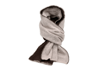 朝日新聞掲載商品 日本製 カシミヤ100％ リブスヌード elalto