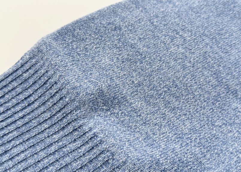 朝日新聞掲載商品 日本製 カシミヤ100％ リブスヌード elalto