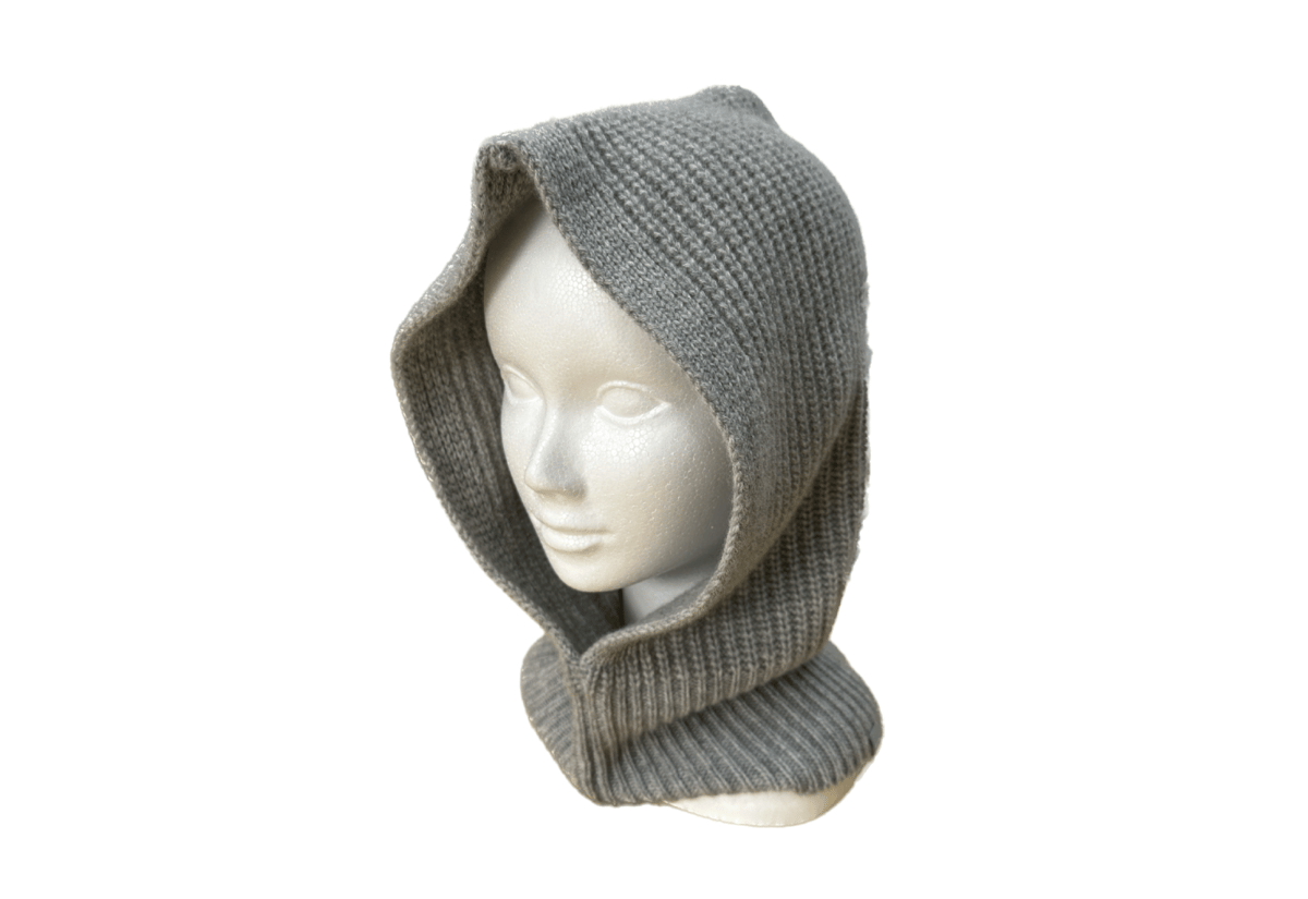 日本製 カシミヤ100% フーディスヌード(バラクラバ) el alto
