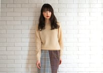 日本製　究極ベビーカシミヤ100% クルーネック　elalto（エルアルト）
