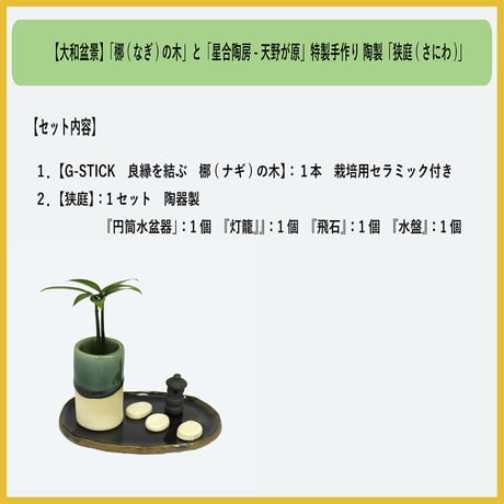 「梛(ナギ)の木」と「狭庭(さにわ)」