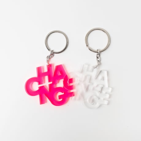 北山雅和／“CHANGE” key ring - Small