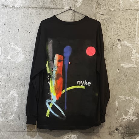 nyke×CENTER limited long sleeve T-shirt／L