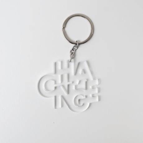 北山雅和／“CHANGE” key ring - Small