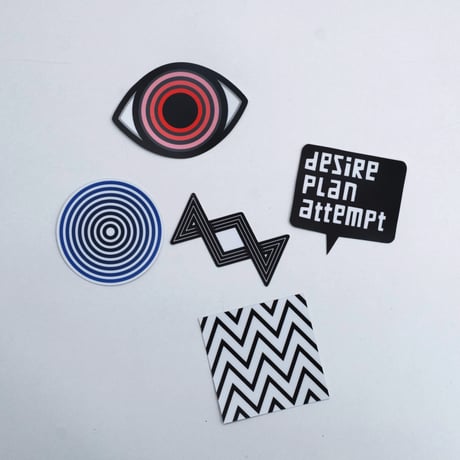 荻野竜一／ステッカーパック（5P set）