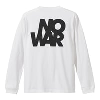“NO WAR” DONATION Long-sleeved T-shirt "WHITE"