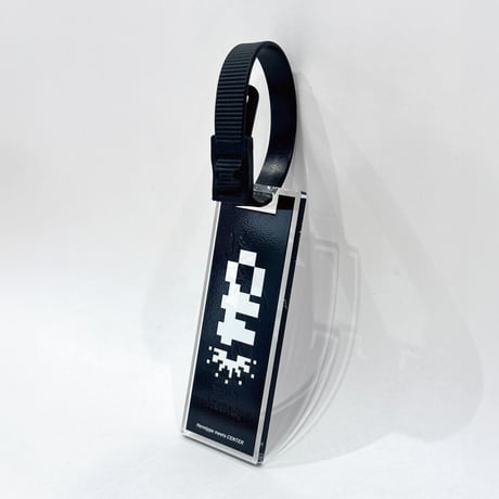 C44／"Practice makes Perfect" tag Keyholder