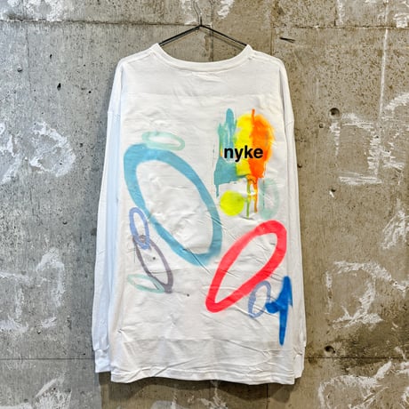 nyke×CENTER limited long sleeve T-shirt／XL