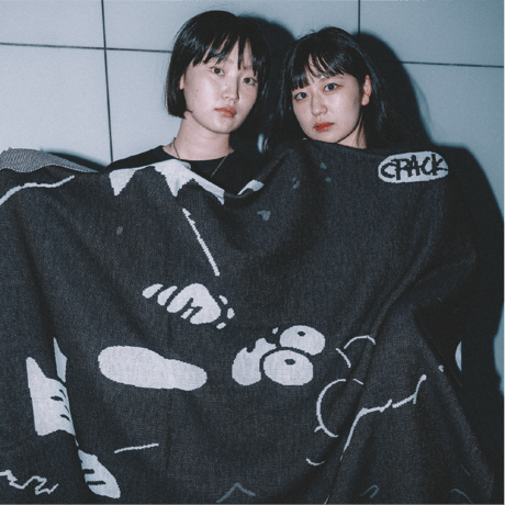 BRIDGE SHIP HOUSE／"CRACK" Matthew Wide BLANKET｜CENTER限定