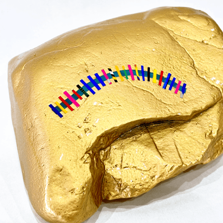 Golden “IKEZU” Stone No.006