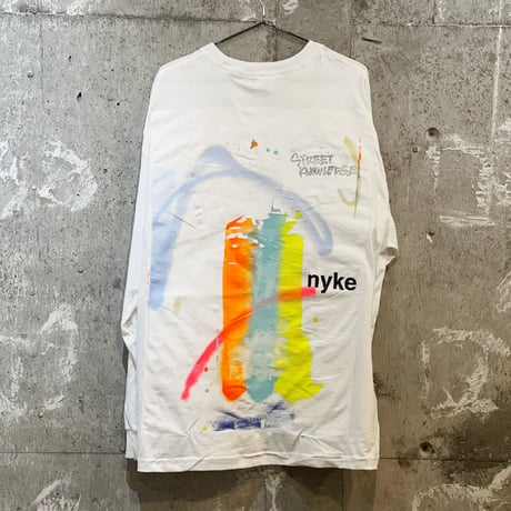 nyke×CENTER limited long sleeve T-shirt／XL