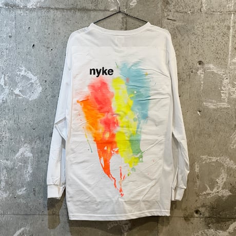 nyke×CENTER limited long sleeve T-shirt／L