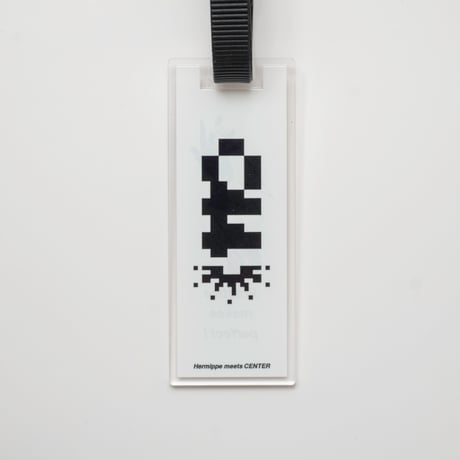 C44／"Practice makes Perfect" tag Keyholder
