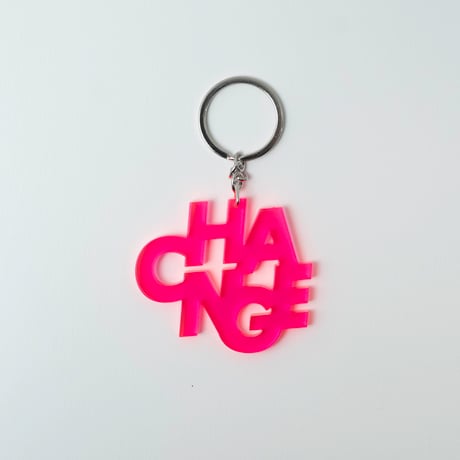 北山雅和／“CHANGE” key ring - Small