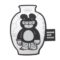 BRIDGE SHIP HOUSE／ステッカー シルバーHWC