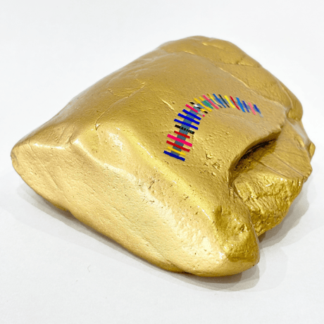 Golden “IKEZU” Stone No.006