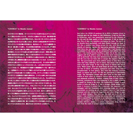 安野谷昌穂／アートブック『GOODRUG』