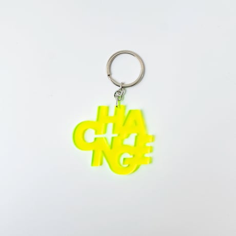 北山雅和／“CHANGE” key ring - Small